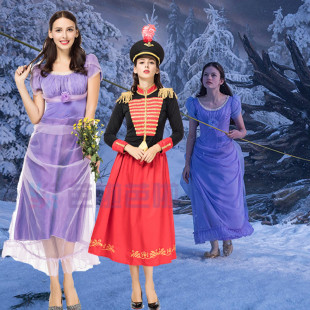 胡桃夹子与四个王国女主克拉拉成人万圣节服装cosplay公主连衣裙