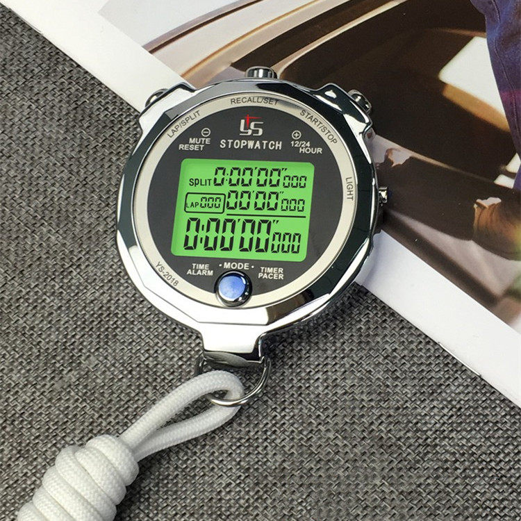 秒表计时器金属训练田径运动裁判夜光千分之一秒跑步训练