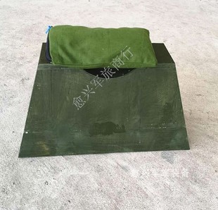 军绿色木质靶台射击依托物实木靶托沙袋沙包袋愈兴装备结实耐用