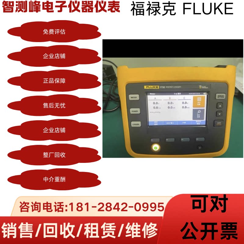福禄克电能质量分析仪功率计