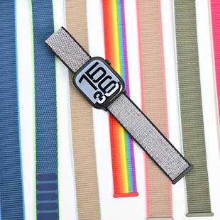 44mm表带S1 ultra 适用于AppleWatch苹果尼龙回环40 原379