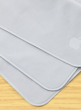 原145!适用于apple电脑抛光布macbook屏幕清洁布iphone手机纤维鹿