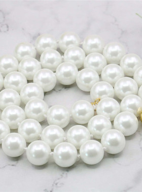 手工编织百搭礼物珍珠项链