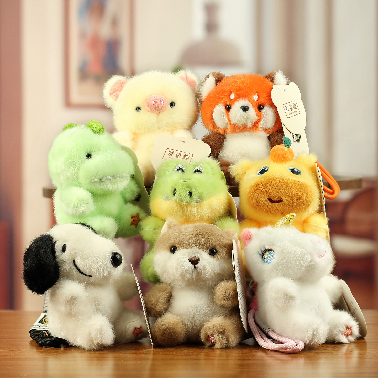 新款香墩墩系列熊猫公仔毛绒玩具挂件可爱动物玩偶抱枕礼物玩偶,玩具/童车/益智/积木/模型,毛绒/玩偶/公仔/布艺类玩具,淘宝优惠券,粉丝福利购,淘宝优惠卷