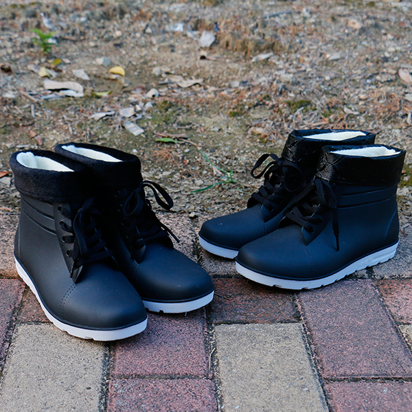 Chaussures - bottes caoutchouc homme pour printemps - semelle tendon - Ref 972813 Image 1