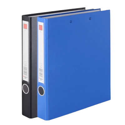 齐心硬纸板文件夹1.5寸档案夹