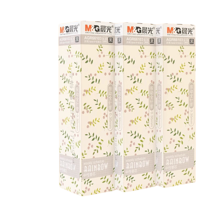 晨光按动学生用全针管碳素水笔芯