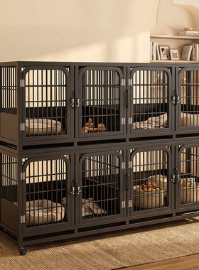 狗笼子繁殖笼中型犬小型犬宠物店寄养繁育笼多层猫笼带托盘鸽子笼