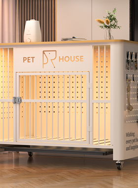 新型狗笼子大型犬中型犬室内家用超大空间加粗加厚洞洞板狗笼狗屋