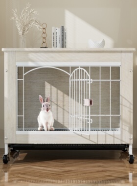 兔笼兔子笼兔子专用笼子新型兔笼子家用小号中号室内专用兔窝别墅