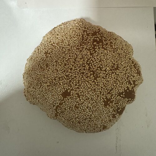 邯郸美食大名焦烧饼空心芝麻薄饼块易碎焦香酥脆独立包装75克