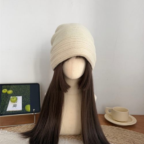 【下单立减50】新款百搭卷檐包头冷帽时尚秋冬季针织帽秋冬Y22