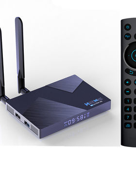 H96MAX V58 机顶盒 RK3588 安卓12 8G/64g 双频WIFI6 蓝牙8KTVBOX