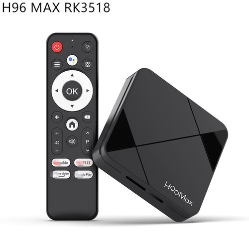 H96max rk3518机顶盒 2GB/16GB 4k高清网络播放器安卓14 tvbox