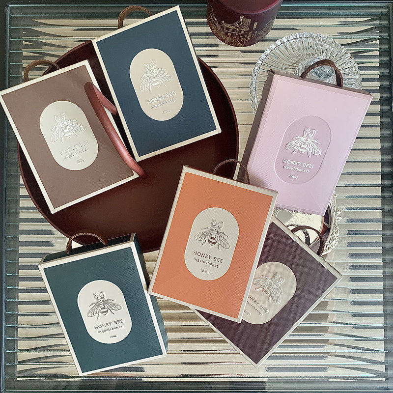 手提袋式样婚礼宴会喜蜜创意蜂蜜复古手提箱礼品百花蜜