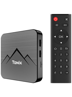 Tanix W2-A 机顶盒 S905W2 安卓1高清网络盒子4GB/64G 双WiFi双UI