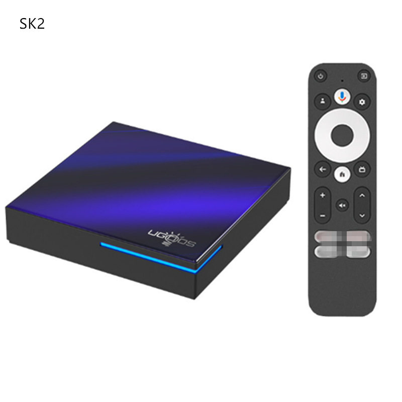 Ugoos SK2机顶盒4/32 wifi6安卓TV12 双认证电视盒子4K高清tv box - 实物图