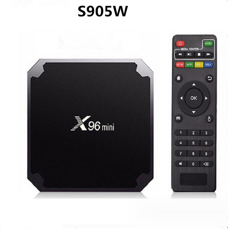 X96mini S905W 机顶盒2G\16G 安卓7.1 4k高清智能网络播放器TVBOX