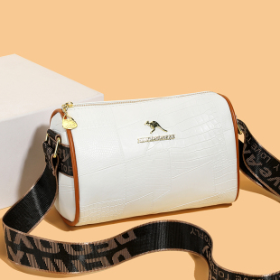 2025新款女士包包复古百搭单肩斜挎包高级感软皮印花大容量女士包