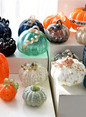 雏禾玻璃摆件法式田园风家居装饰