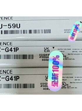 FU-59U  PZ-G41P  基恩士传感器  全新原装正