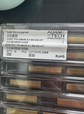 连接器 泰科/TE   HBHR-A1-80-HG-HT