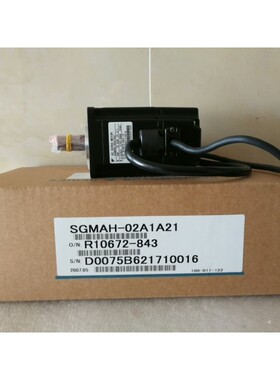 全新安川伺服马达SGMAH-02A1A21   SGMAH-