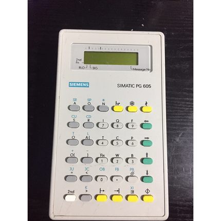 拆机 PG 605手持式编程器6ES5605-0UB1