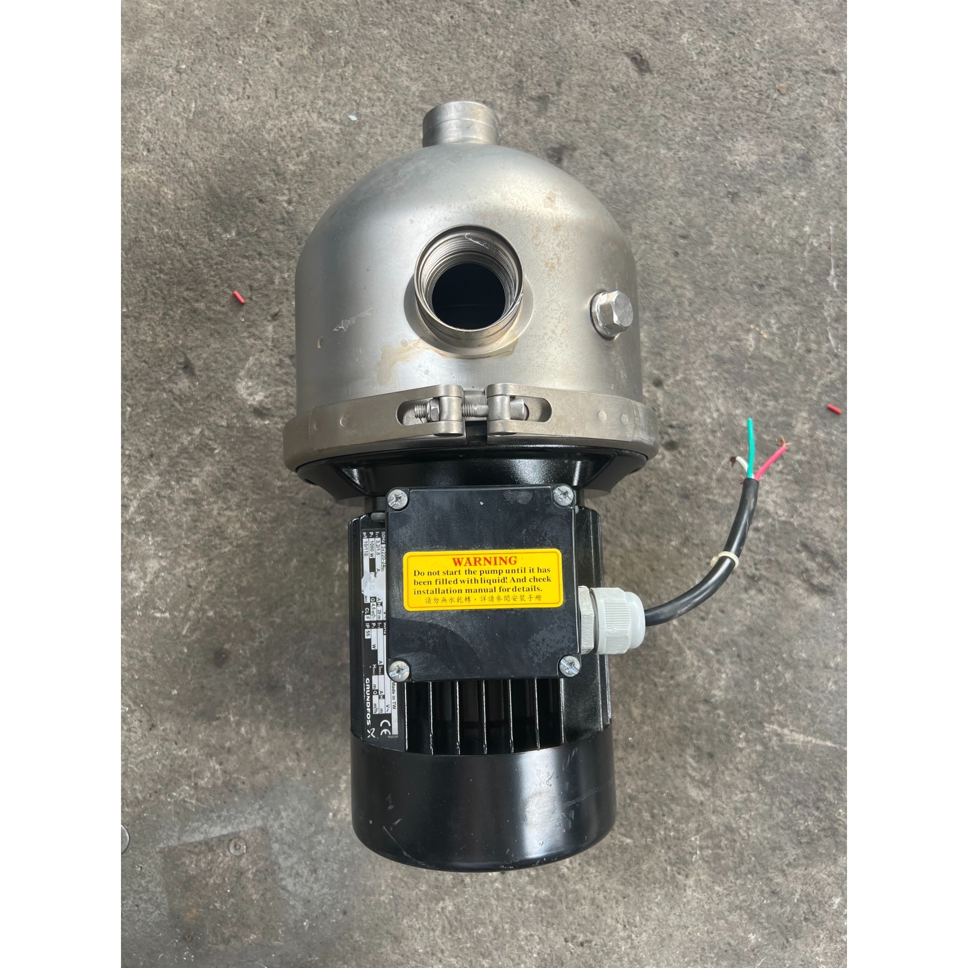 格兰富CHI4-40不锈钢水泵增压泵,三相电,4.5立方28