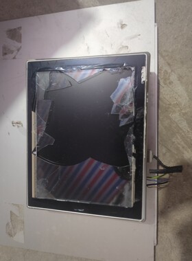 稳信,TPC-1010-CM1900,工控主机,外屏破了内屏