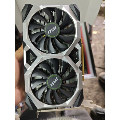 微星GTX1660Ti 6g万图师,外观实拍,拆机卡,测试正