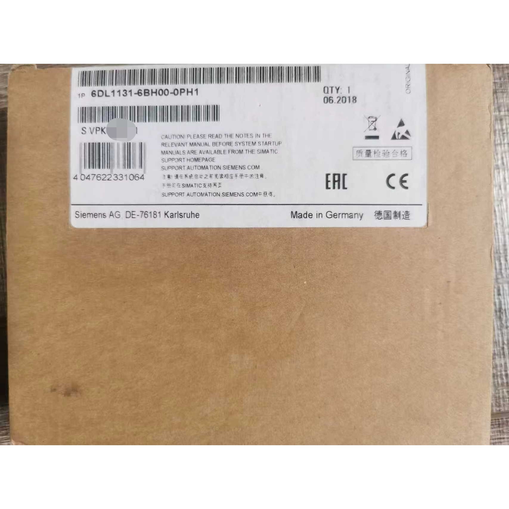 6DL1131-6BH00-0PH1实物图2018年现货秒拍
