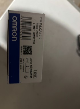 限位开关WLAC12-2 全新俩个