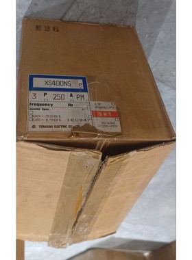 全新日本寺琦断路器XS400NS 3P 250A PM,带S