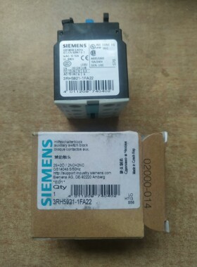 3RH5921-1FA22辅助触头.带,捷克产