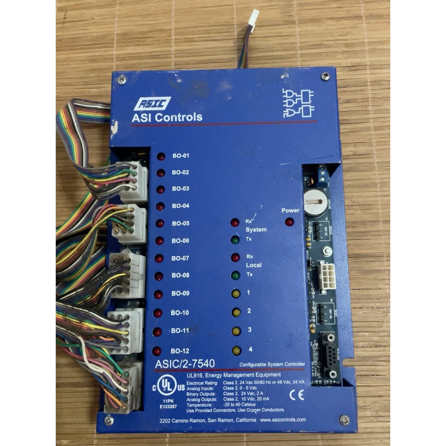 ASI  Controls   控制器