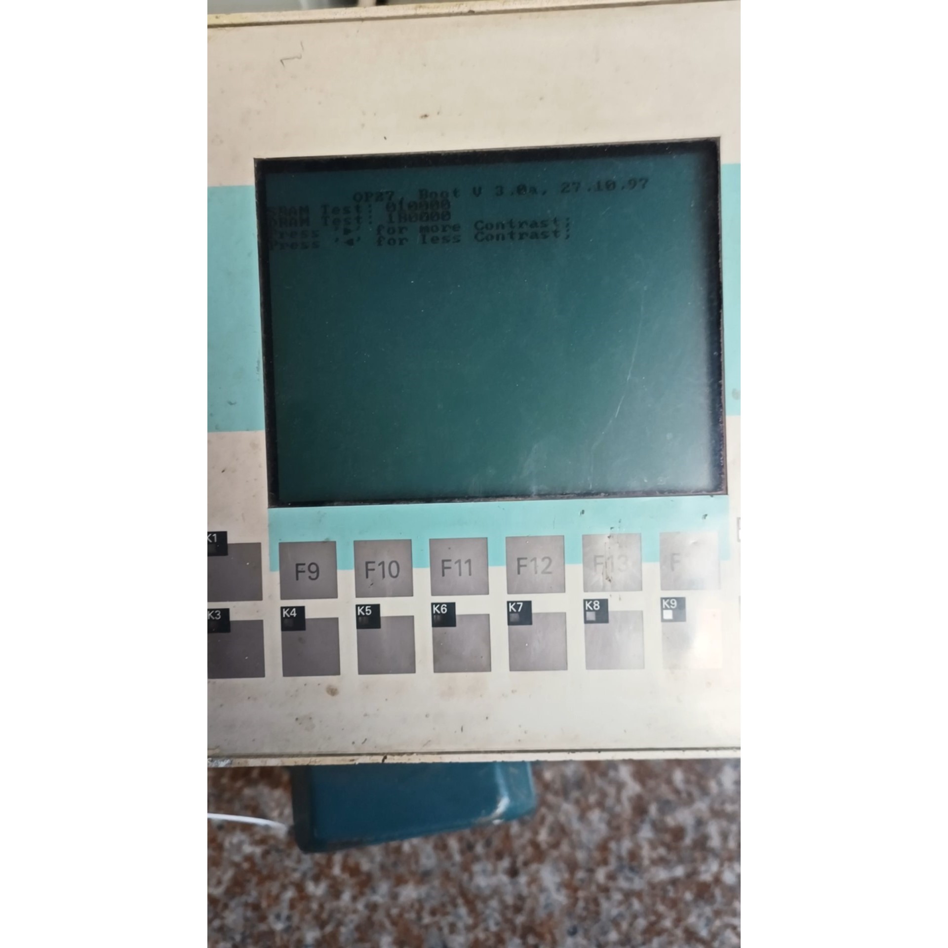 二手触摸屏6AV3627-1JK00-0AXO