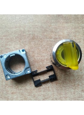 3SB3501-2EA31三位瞬时黄色带灯旋钮开关头.