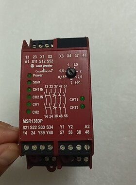 AB安全继电器MSR138DP,型号440R-M23141
