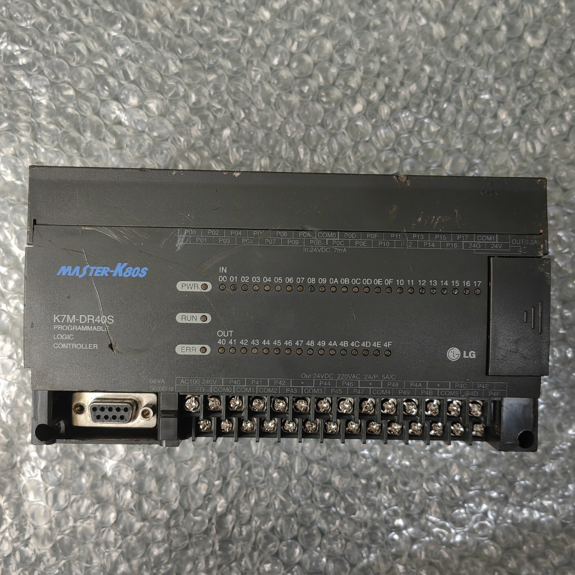 原装拆机LS产电 K7M-DR40S 功能正常  现货两个