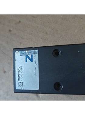 ZIMMER平行爪,MGP808NC,实物拍照,二手拆机的,