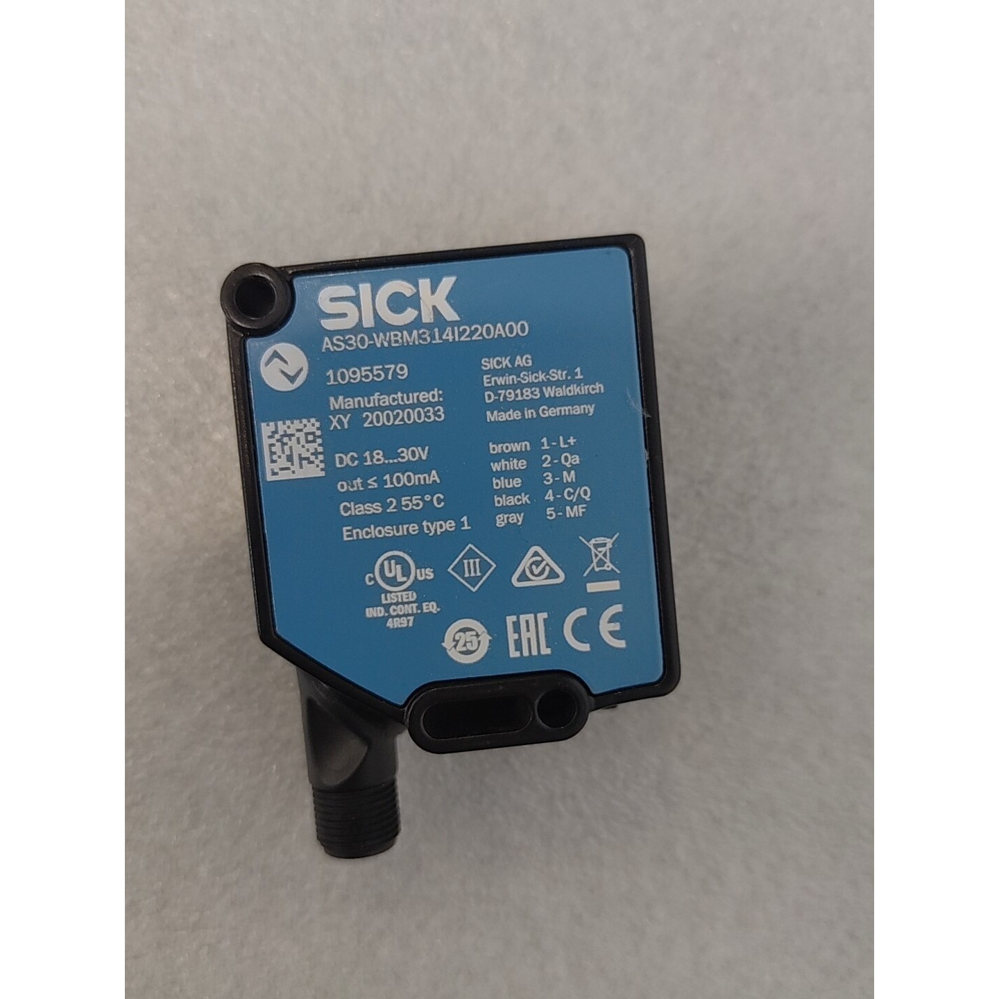 AS30-WBM314I220A00 德国西克SICK传感器