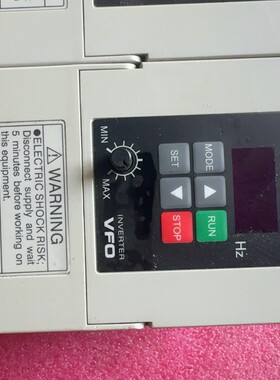 变频器VFO BFV00042DK,0.4KW功率,20