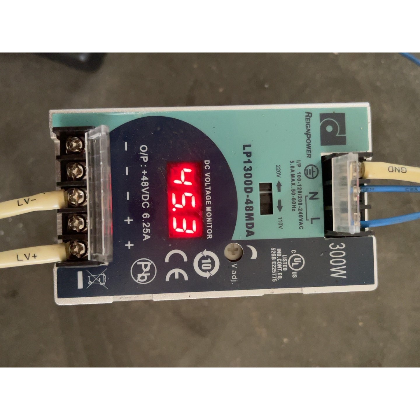 台湾昂鼎开关电源LP1300D-48MDA 拆机一件,包好包