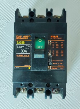 SA33B 30A空气开关断路器,原装拆机功能正常,外观
