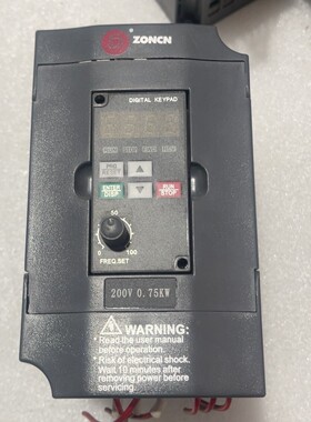 众辰变频器H2200A0D75K一台0.75kw 380V