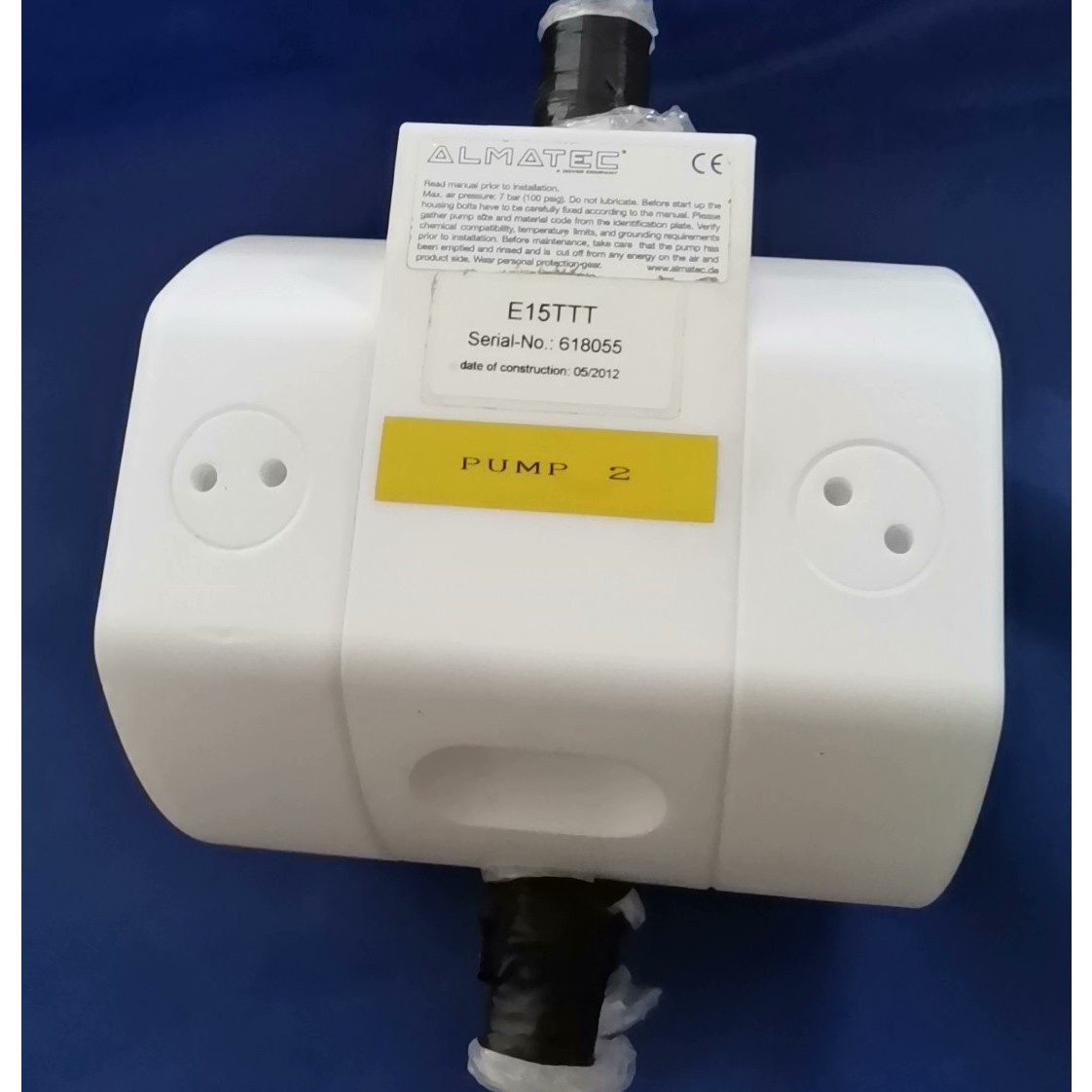 原装ALMATEC阿玛特克隔膜泵 E15TTT 实物图 议价