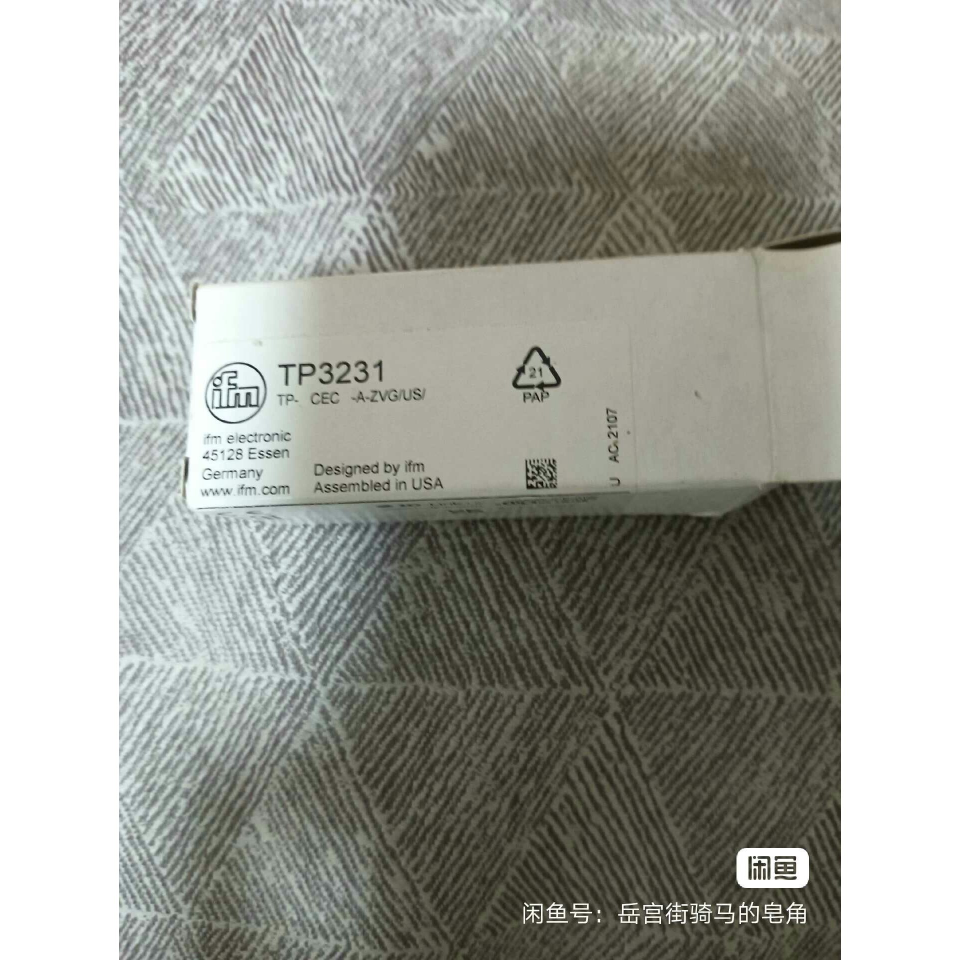 工程剩余全新原装易福门TP3231,现货一个.s