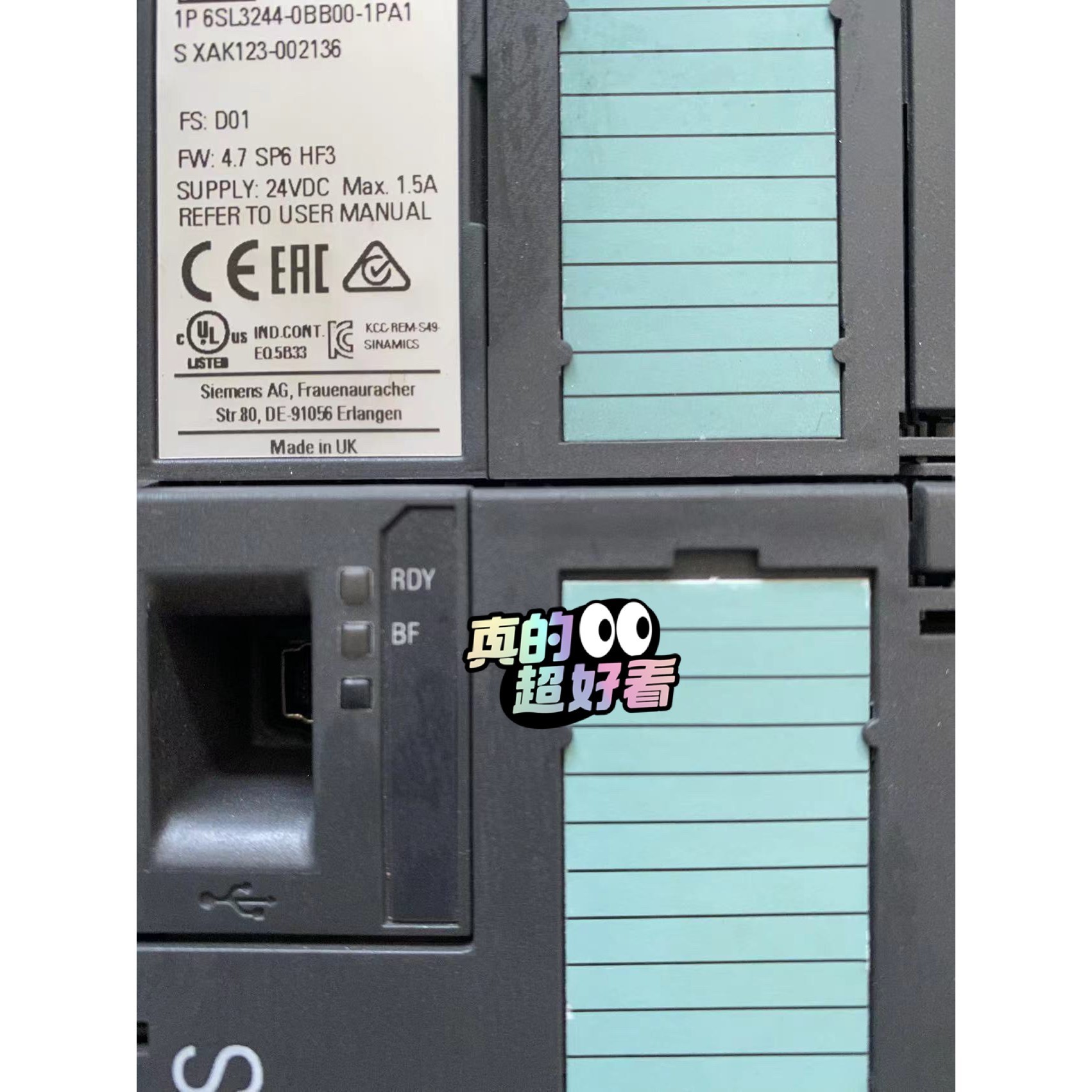 二手拆机模块307-1BA00-0AA0   314-