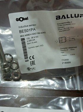 全新原装巴鲁夫传感器BES01PA BES M08EH-NO